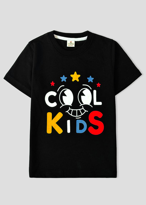 BOY COOL KIDS TEE (BLACK)