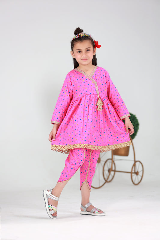 GIRLS SUIT ANGRAKHA S25GSU004 PINK