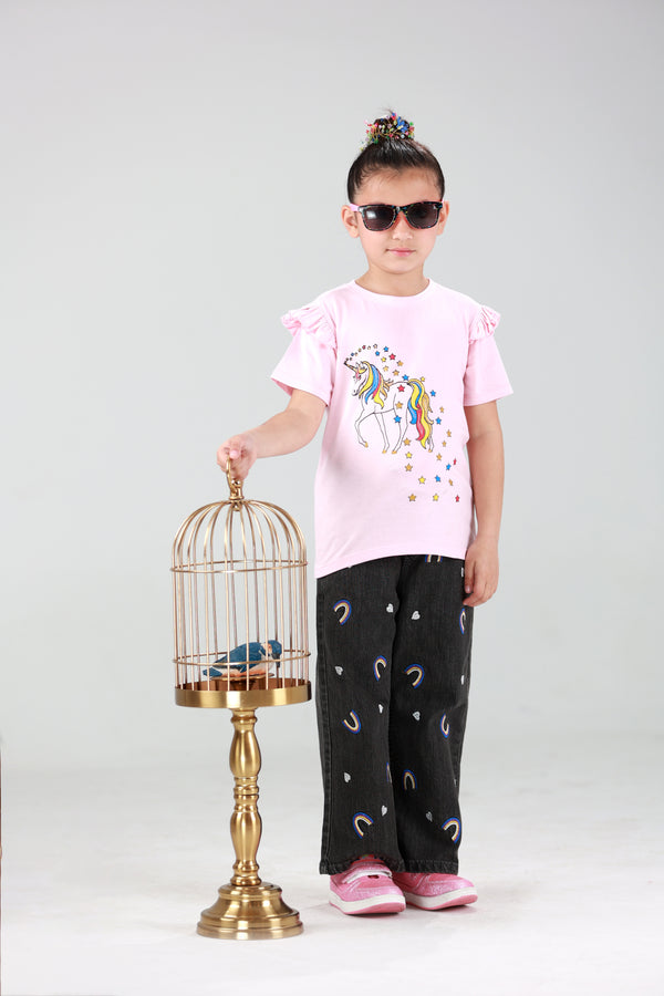 UNICORN T-SHIRT (PINK)