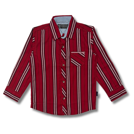 CASUAL SHIRT LINING S25BSC003 RED