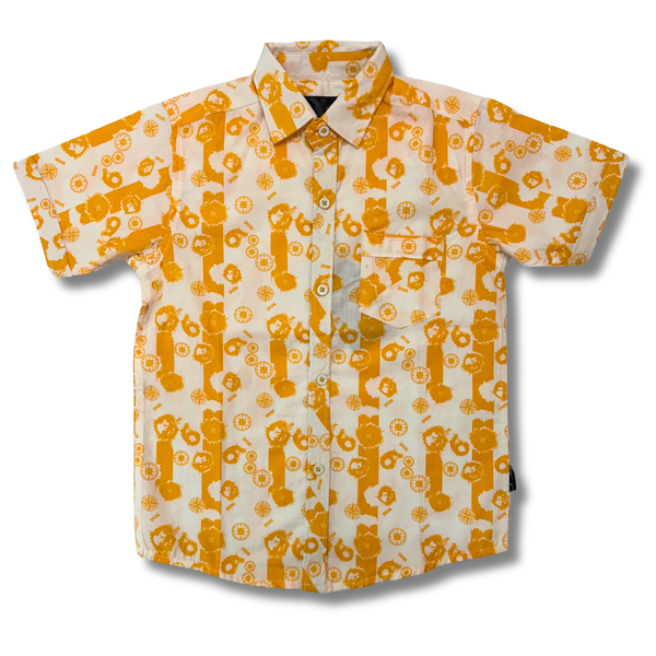 BOY C-SHIRT PRINTED (ORANGE)
