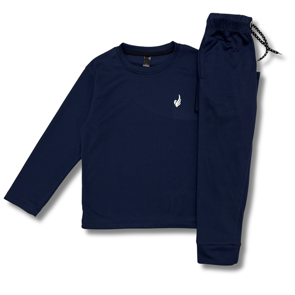 BOY SUIT MESH F/S (BLUE)