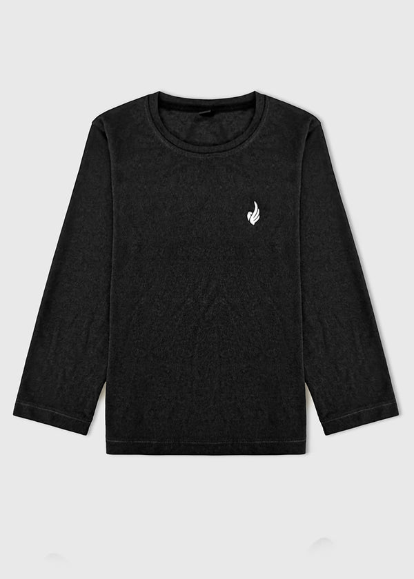 BOY SUIT MESH F/S (BLACK)