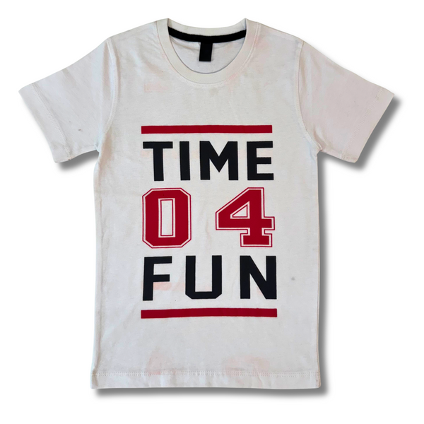 TIME FUN T-SHIRT (WHITE)