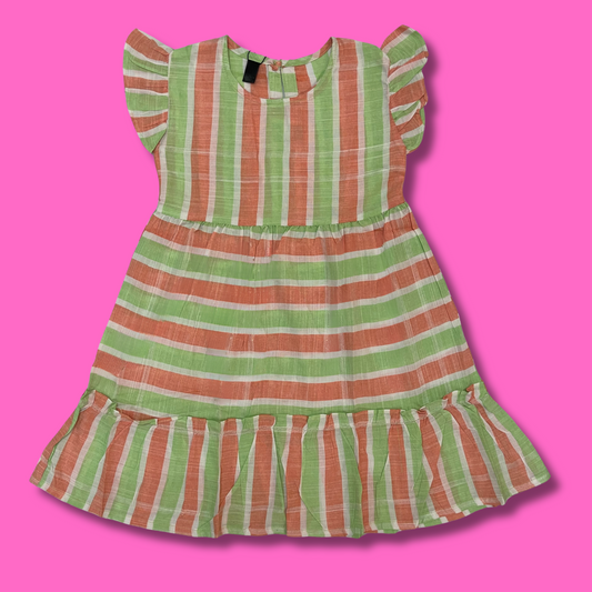 GIRLS KURTI LINNIG S25GKI004 MULTI