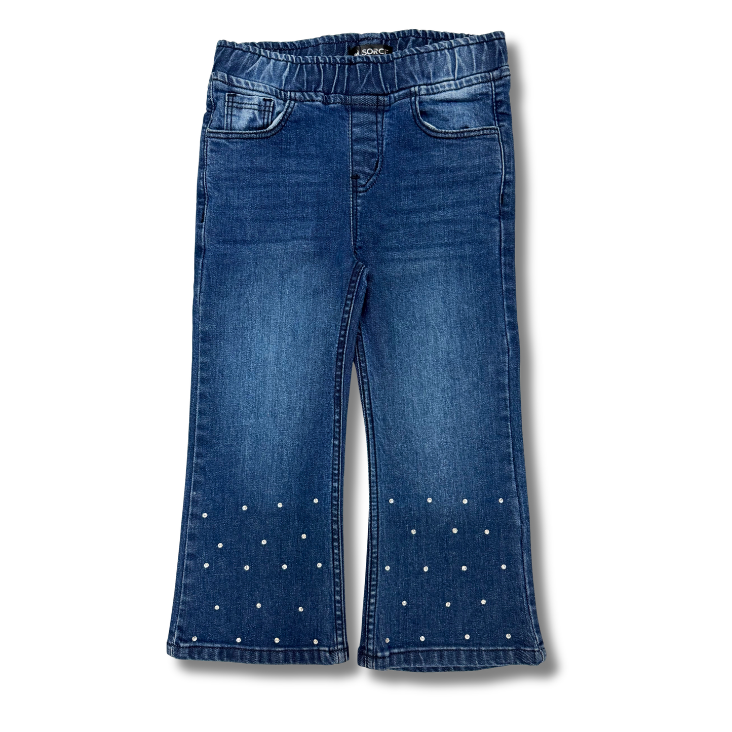 GIRLS DENIM BEEDS  S25GPJ002 BLUE
