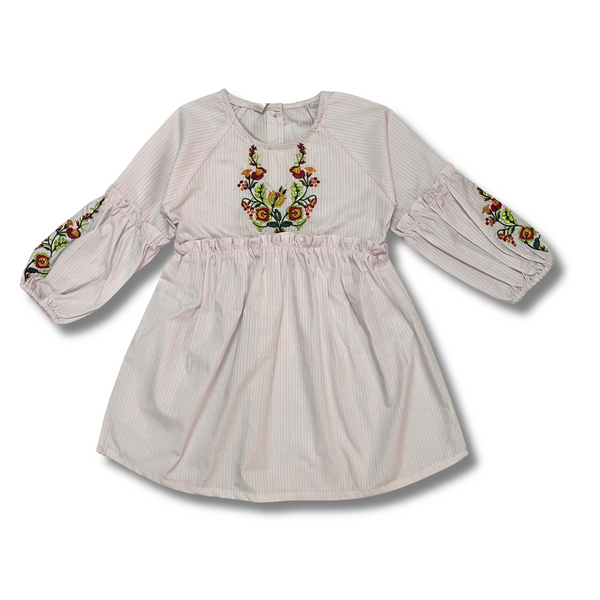 GIRLS TOP EMB LIGHT (PURPLE)