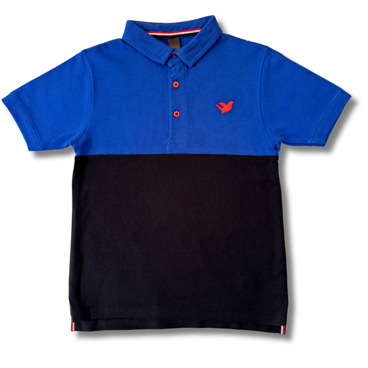 BOY POLO S25BPL004 BLUE & BLACK