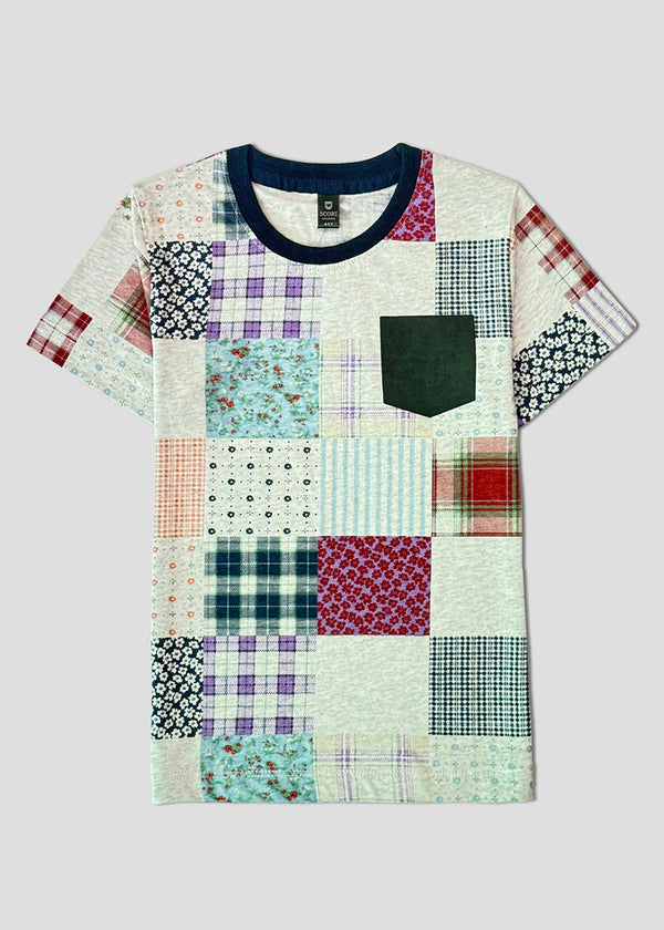 PATCH POCKET T-SHIRT (MULTI)