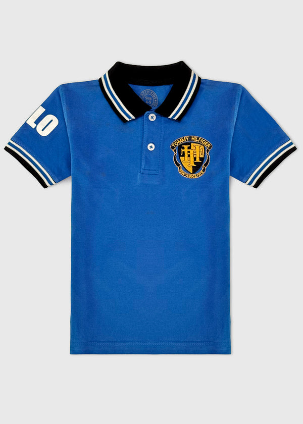 BOYS POLO T-SHIRT S25BPL006 BLUE