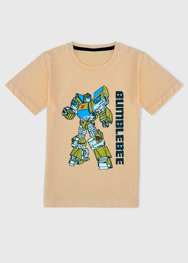 BUMBLE BEE T-SHIRT S25GTS007 PEACH